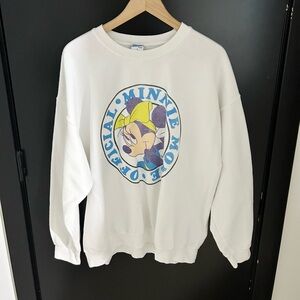 Junk Food Clothing Disney Minnie Mouse Sweatshirt